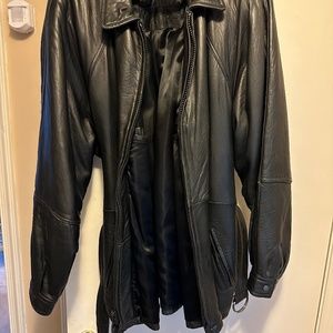 Leather Coat